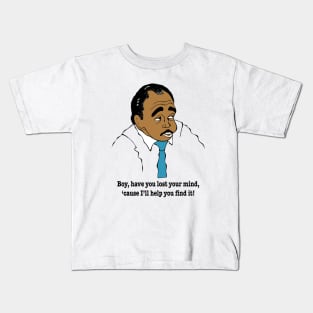 THE OFFICE SITCOM TV CHARACTER FAN ART Kids T-Shirt